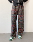 Ethnic Pattern Pants #250116